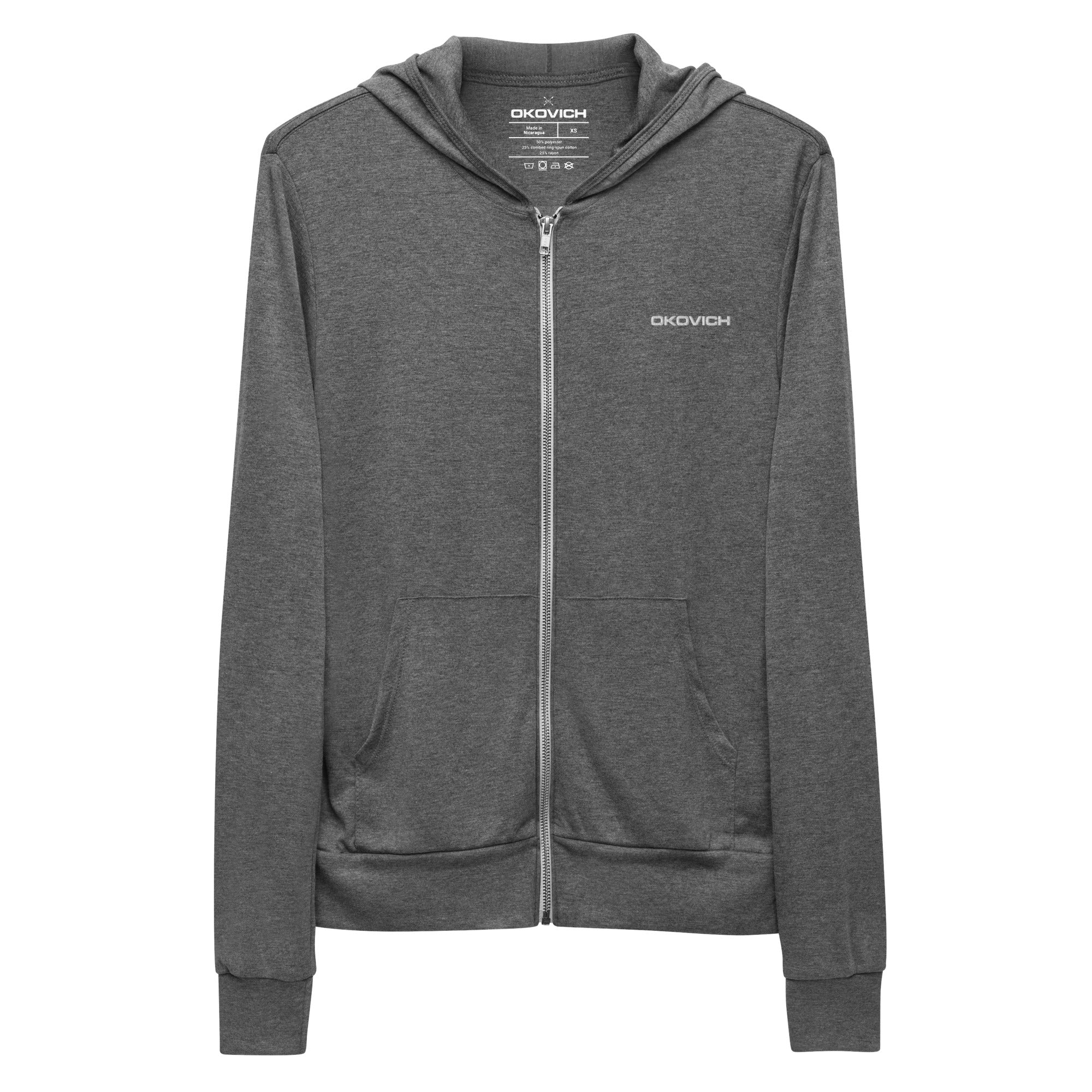 OKOVICH essential zip hoodie