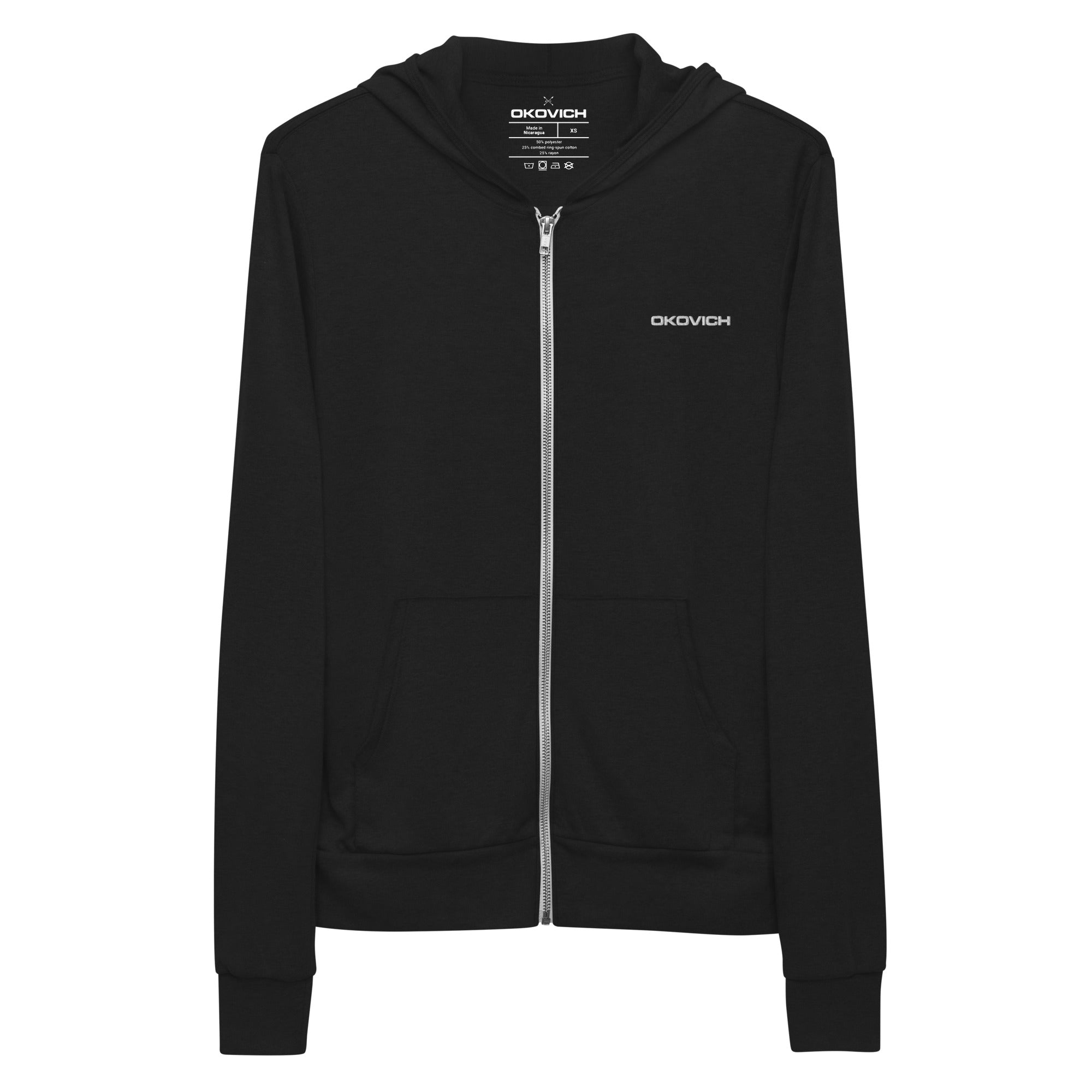 OKOVICH essential zip hoodie