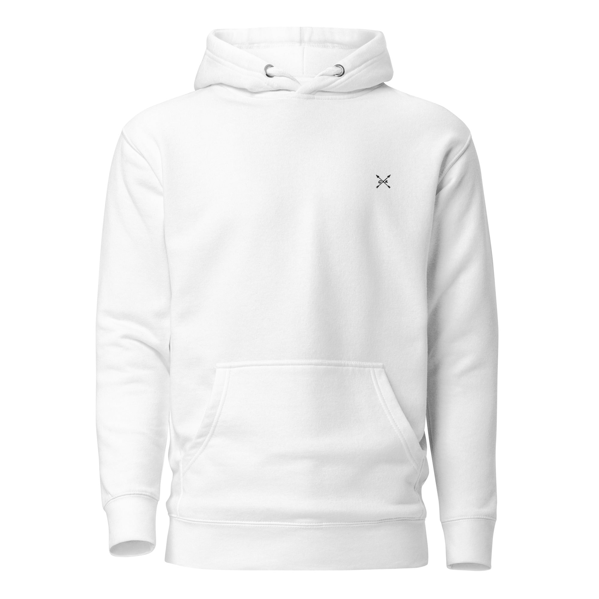 Elegant White Hoodie