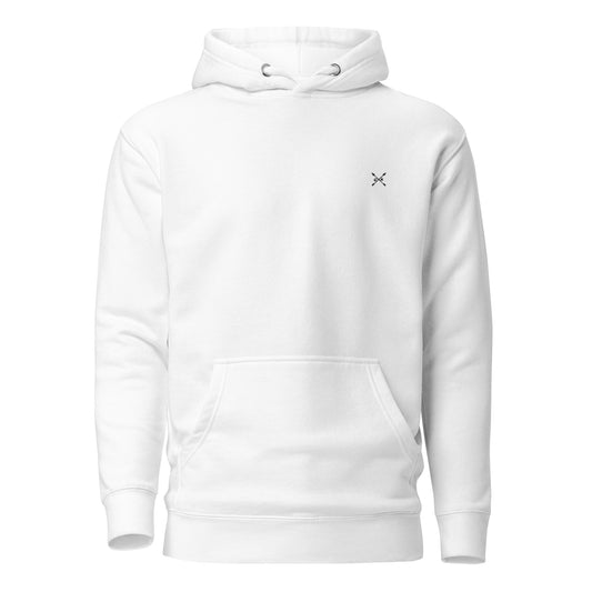 Elegant White Hoodie